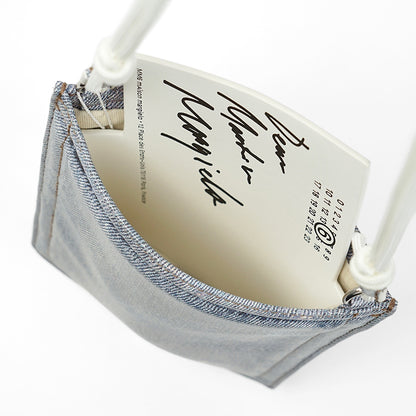 【SUMMER FINAL SALE】 MM6 Maison Margiela レディース ショルダーバッグ SB6ZH0038 P9060 デニムブルー T6002
