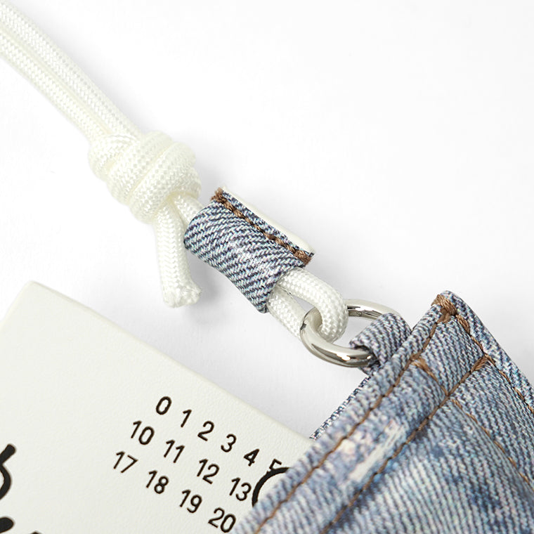【SUMMER FINAL SALE】 MM6 Maison Margiela レディース ショルダーバッグ SB6ZH0038 P9060 デニムブルー T6002