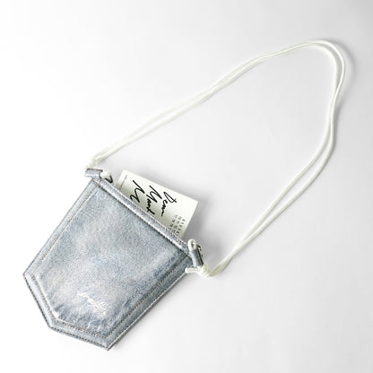 【SUMMER FINAL SALE】 MM6 Maison Margiela レディース ショルダーバッグ SB6ZH0038 P9060 デニムブルー T6002