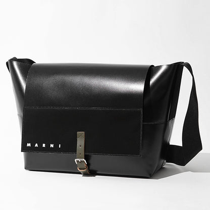 MARNI メンズ レディース ショルダーバッグ TRIBECA MESSENGER BAG SBMQ0127A0 P5769 BLACK ブラック 00N99