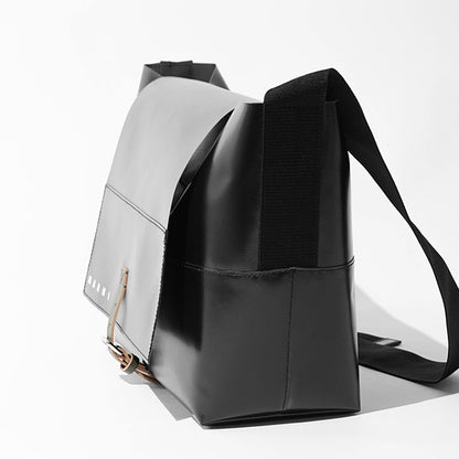 MARNI メンズ レディース ショルダーバッグ TRIBECA MESSENGER BAG SBMQ0127A0 P5769 BLACK ブラック 00N99