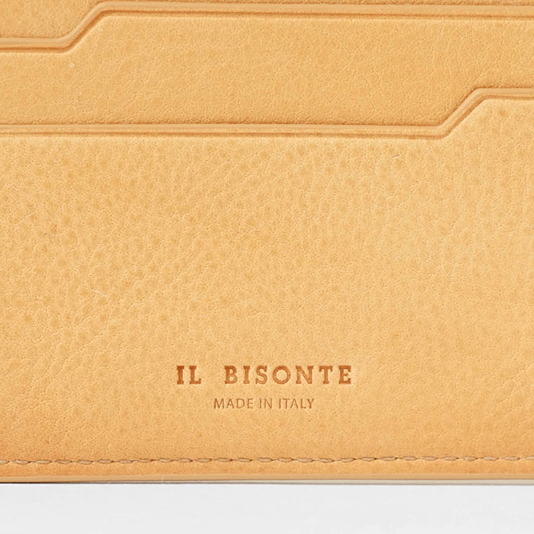 イルビゾンテ IL BISONTE メンズ レディース 2つ折り財布 ヌメ
