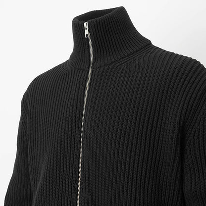 MM6 Maison Margiela メンズ ジップアップカーディガン SH0AM0028 M13039 BLACK ブラック 900