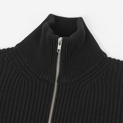 MM6 Maison Margiela メンズ ジップアップカーディガン SH0AM0028 M13039 BLACK ブラック 900