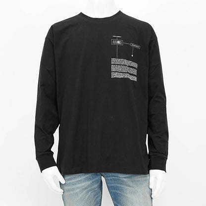 MM6 Maison Margiela メンズ 長袖Tシャツ SH0GC0028 S24312 ブラック 900