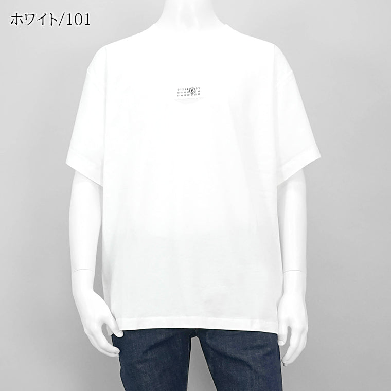 MM6 Maison Margiela メンズ Tシャツ NUMERIC SIGNATURE T SHIRT SH0GC0033 S24312 3カラー