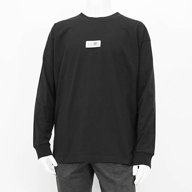 MM6 Maison Margiela メンズ 長袖Tシャツ SH0GC0034 S24312 ブラック 900