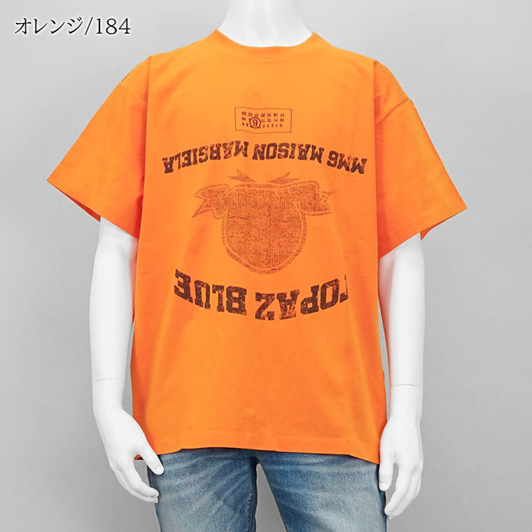 MM6 Maison Margiela メンズ Tシャツ TOPAZ BLUE T SHIRT SH0GC0041 S24311 2カラー