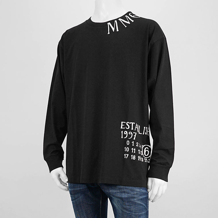 MM6 Maison Margiela メンズ 長袖Tシャツ SH0GC0047 S24312 2カラー