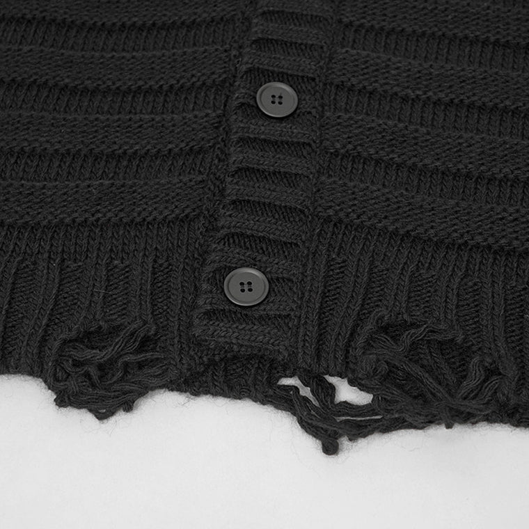 MM6 Maison Margiela メンズ カーディガン SH0HP0005 M13040 BLACK ブラック 900