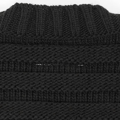 MM6 Maison Margiela メンズ カーディガン SH0HP0005 M13040 BLACK ブラック 900