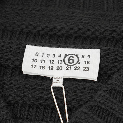 MM6 Maison Margiela メンズ カーディガン SH0HP0005 M13040 BLACK ブラック 900