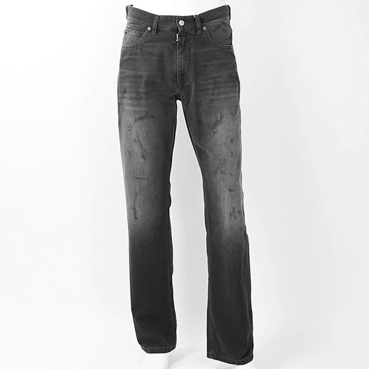 【2026SS SUMMER SALE】MM6 Maison Margiela メンズ ジーンズ SH0LA0035 M30064 ウォッシュブラック 961