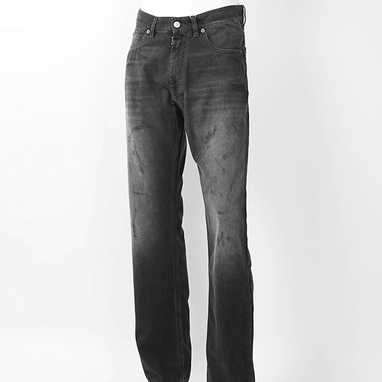 【2026SS SUMMER SALE】MM6 Maison Margiela メンズ ジーンズ SH0LA0035 M30064 ウォッシュブラック 961