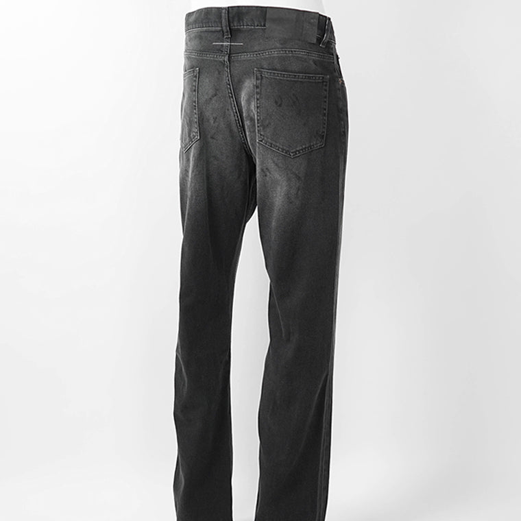 【2026SS SUMMER SALE】MM6 Maison Margiela メンズ ジーンズ SH0LA0035 M30064 ウォッシュブラック 961