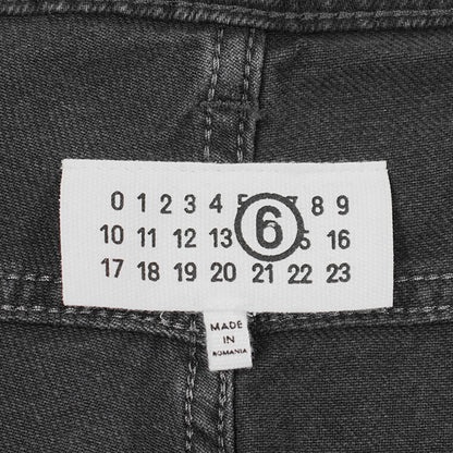 【2026SS SUMMER SALE】MM6 Maison Margiela メンズ ジーンズ SH0LA0035 M30064 ウォッシュブラック 961