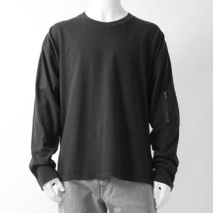MM6 Maison Margiela メンズ 長袖Tシャツ SH0NH0022 M20050 BLACK ブラック 900