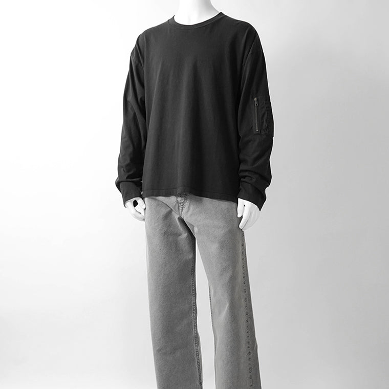 MM6 Maison Margiela メンズ 長袖Tシャツ SH0NH0022 M20050 BLACK ブラック 900
