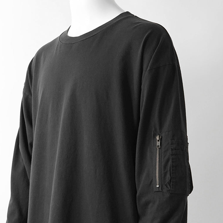 MM6 Maison Margiela メンズ 長袖Tシャツ SH0NH0022 M20050 BLACK ブラック 900