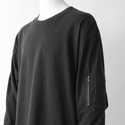 MM6 Maison Margiela メンズ 長袖Tシャツ SH0NH0022 M20050 BLACK ブラック 900