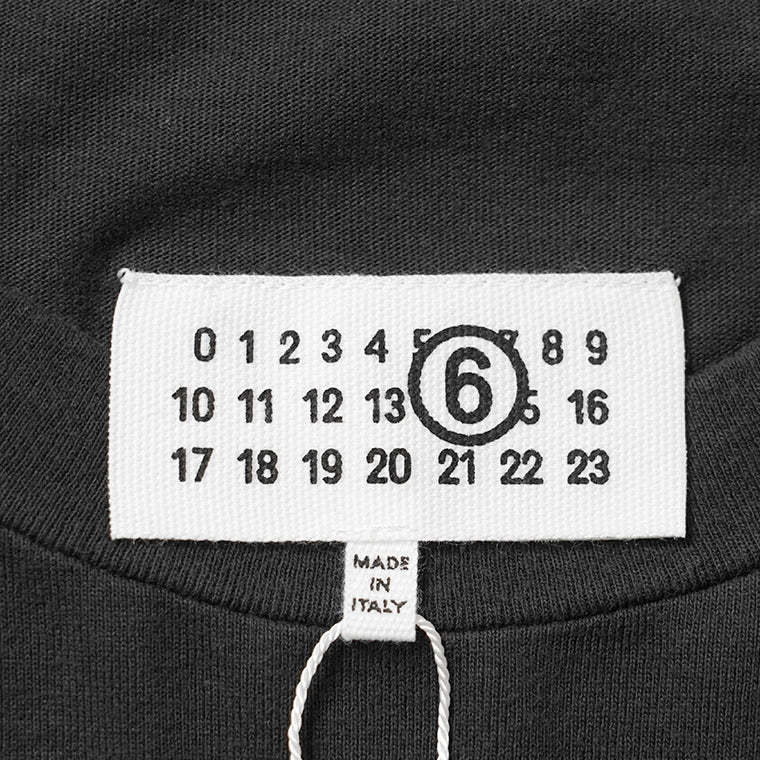 MM6 Maison Margiela メンズ 長袖Tシャツ SH0NH0022 M20050 BLACK ブラック 900