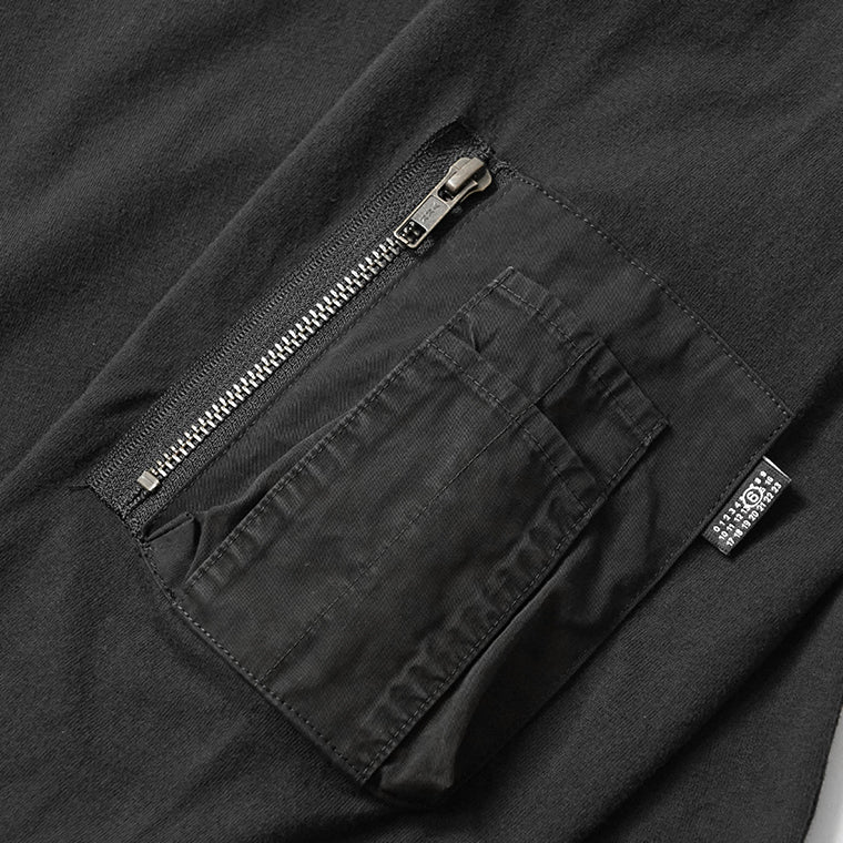 MM6 Maison Margiela メンズ 長袖Tシャツ SH0NH0022 M20050 BLACK ブラック 900