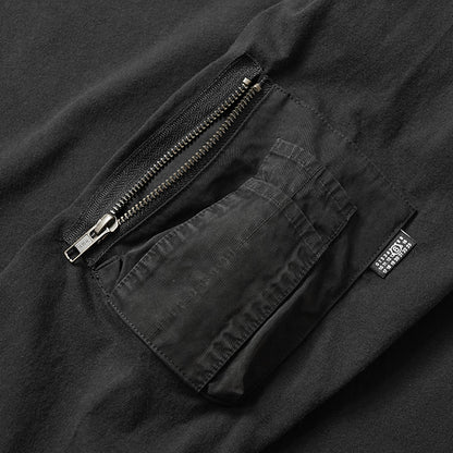 MM6 Maison Margiela メンズ 長袖Tシャツ SH0NH0022 M20050 BLACK ブラック 900