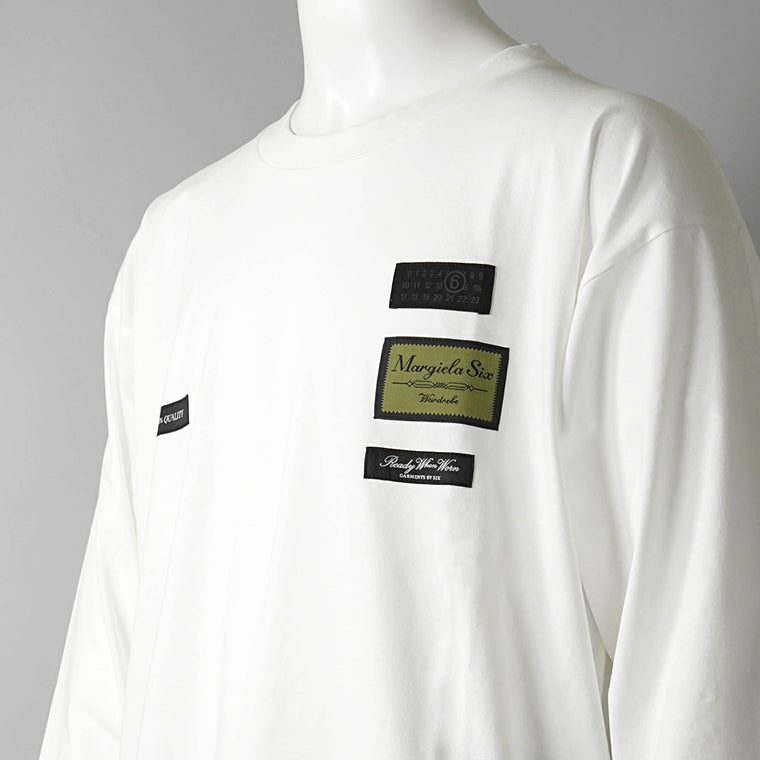 MM6 Maison Margiela メンズ 長袖Tシャツ SH0NH0023 M20170 2カラー