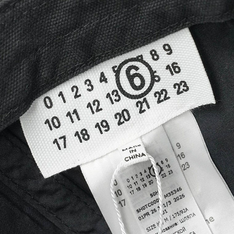 MM6 Maison Margiela メンズ レディース キャップ SH0TC0008 M35346 BLACK ブラック 900