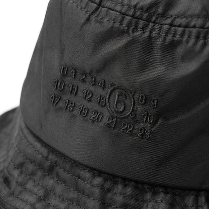 MM6 Maison Margiela メンズ レディース バケットハット SH0TC0011 M35794 BLACK ブラック オレンジ 900