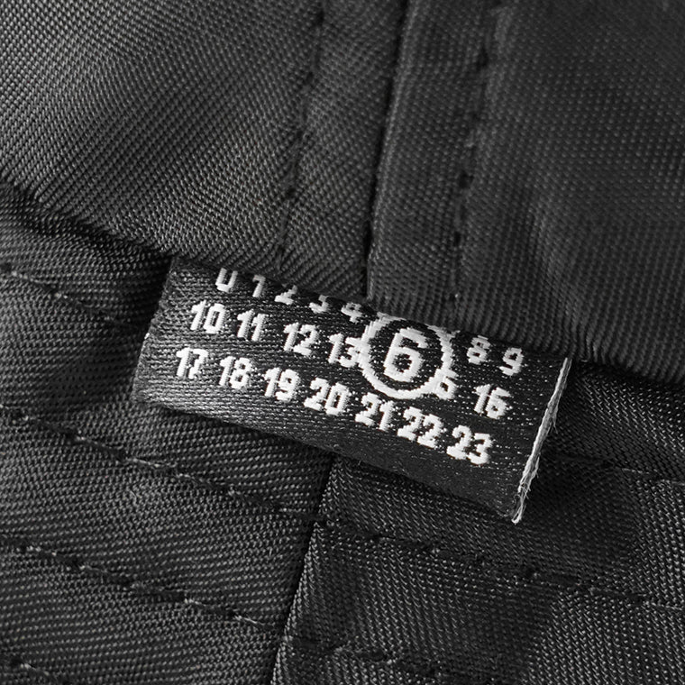 MM6 Maison Margiela メンズ レディース バケットハット SH0TC0011 M35794 BLACK ブラック オレンジ 900