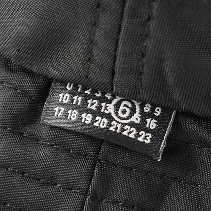MM6 Maison Margiela メンズ レディース バケットハット SH0TC0011 M35794 BLACK ブラック オレンジ 900