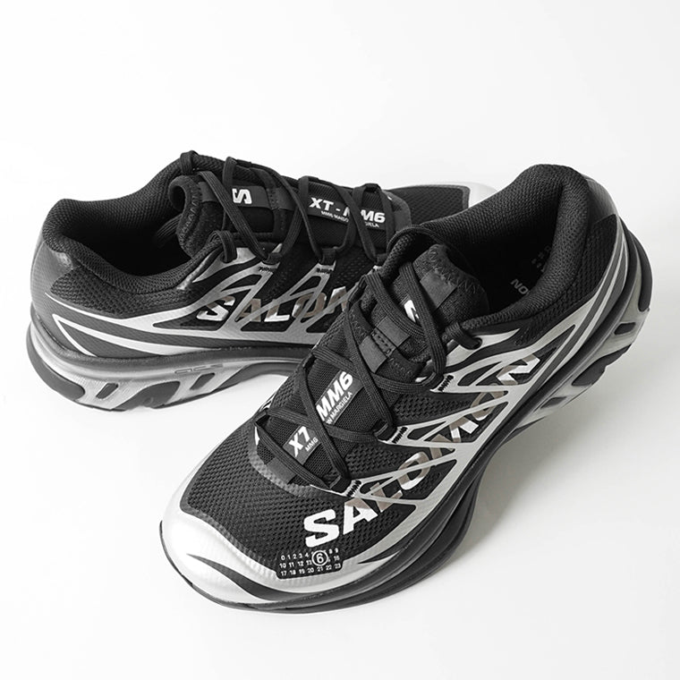 MM6 Maison Margiela メンズ スニーカー XT SH1WS0020 P6303 BLACK SILVER ブラック シルバー HB049