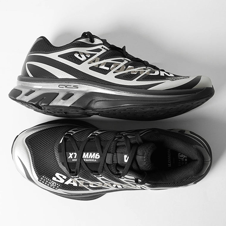 MM6 Maison Margiela メンズ スニーカー XT SH1WS0020 P6303 BLACK SILVER ブラック シルバー HB049