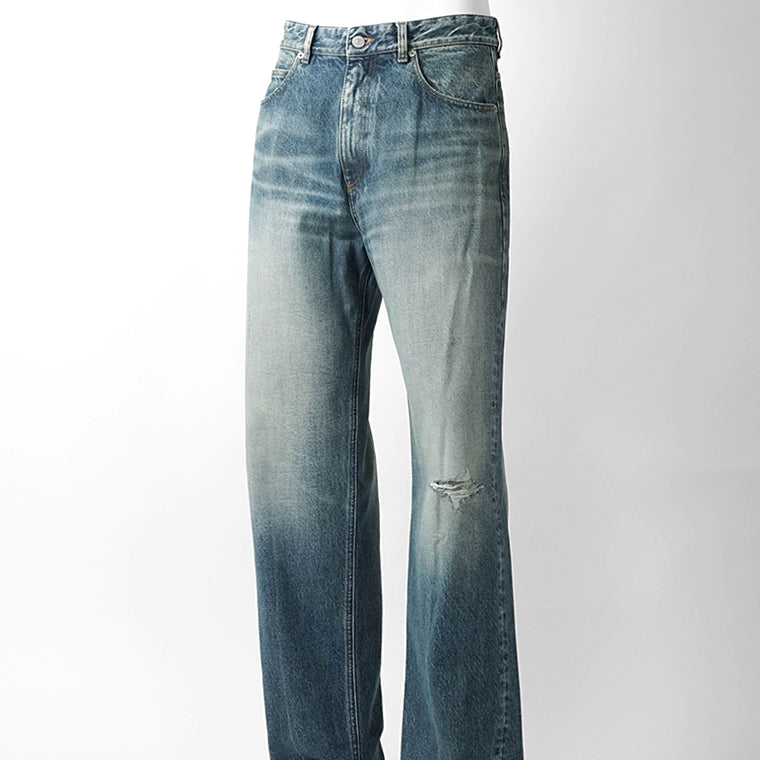 【2026SS SUMMER SALE】MM6 Maison Margiela メンズ ジーンズ SH2LA0054 M30058 ウォッシュブルー 961