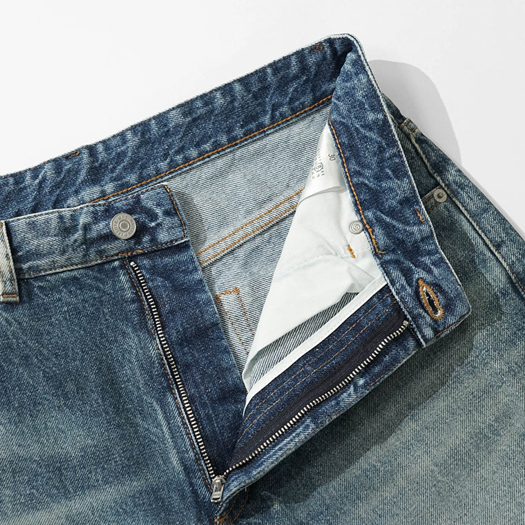【2026SS SUMMER SALE】MM6 Maison Margiela メンズ ジーンズ SH2LA0054 M30058 ウォッシュブルー 961