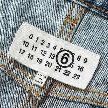 【2026SS SUMMER SALE】MM6 Maison Margiela メンズ ジーンズ SH2LA0054 M30058 ウォッシュブルー 961