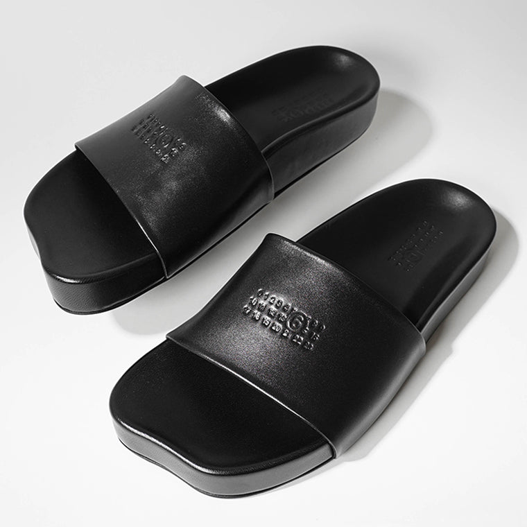 MM6 Maison Margiela メンズ サンダル SH3WP0003 P3628 ブラック T8013