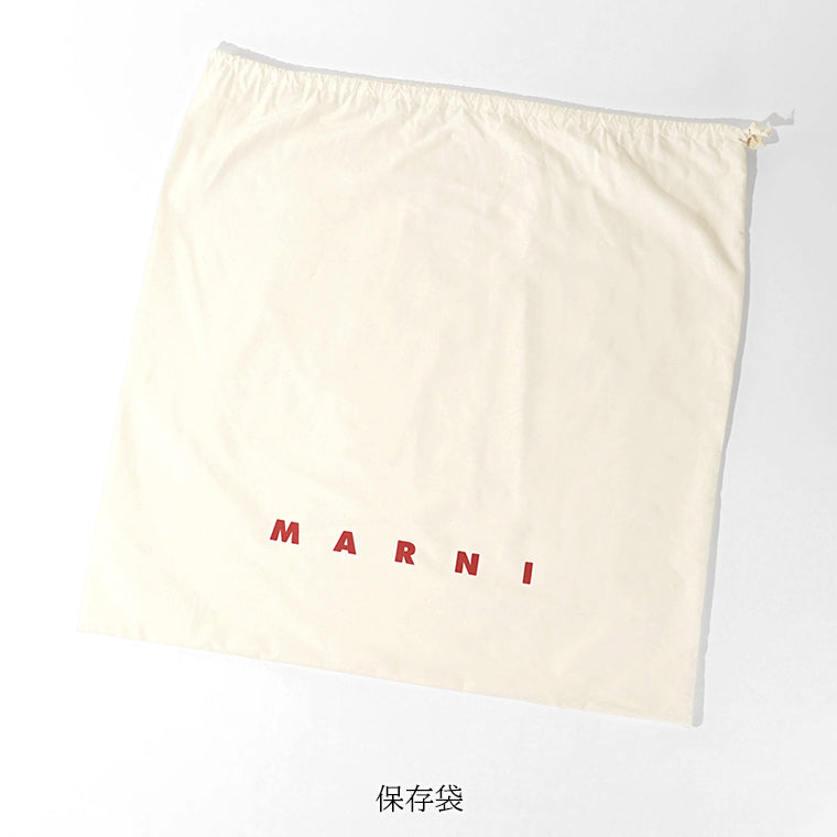 MARNI メンズ レディース トートバッグ NORTH SOUTH OPEN SHOPPER SHMQ0037A1 P5769 ブラック カーキ 01N99