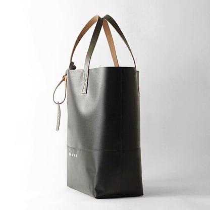 MARNI メンズ レディース トートバッグ NORTH SOUTH OPEN SHOPPER SHMQ0037A1 P5769 ブラック カーキ 01N99