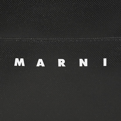 MARNI メンズ レディース トートバッグ NORTH SOUTH OPEN SHOPPER SHMQ0037A1 P5769 ブラック カーキ 01N99