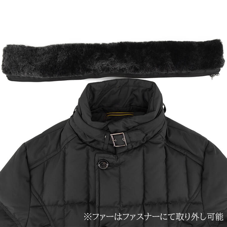 MooRER メンズ ダウンコート SIRO KM ブラック NERO