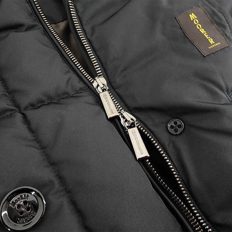MooRER メンズ ダウンコート SIRO KM ブラック NERO