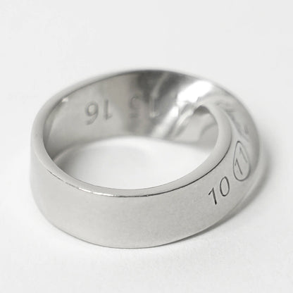 Maison Margiela メンズ リング LOGO TWISTED NUMBER RING SM1UQ0057 S12975 シルバー 951