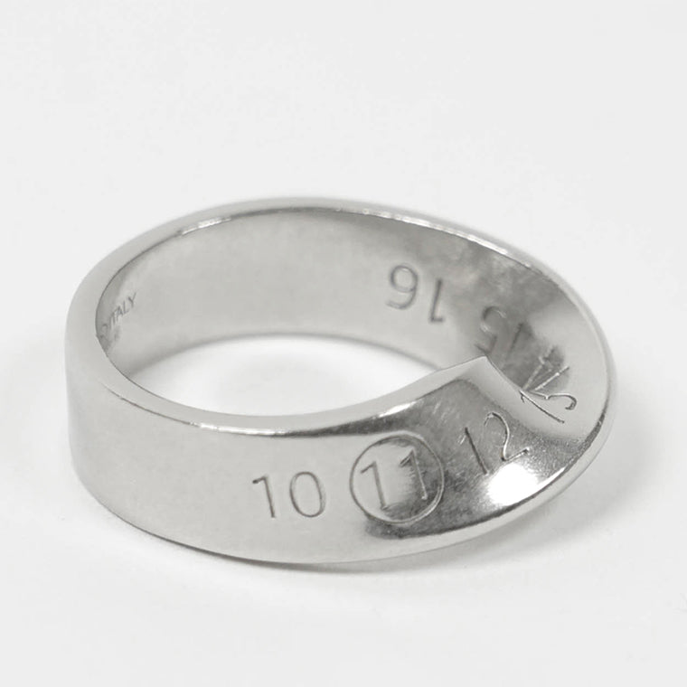 Maison Margiela メンズ リング LOGO TWISTED NUMBER RING SM1UQ0057 S12975 シルバー 951