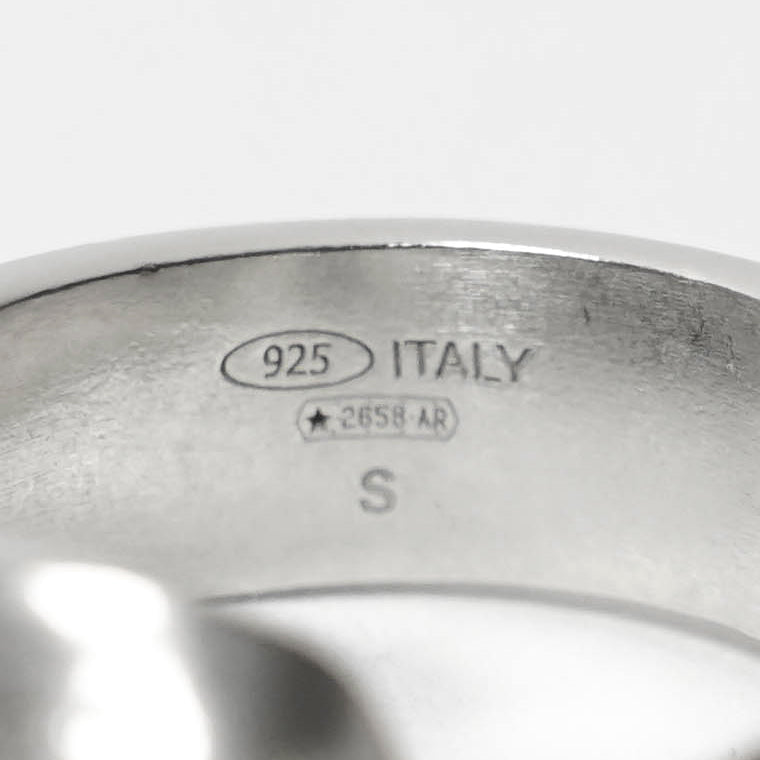 Maison Margiela メンズ リング LOGO TWISTED NUMBER RING SM1UQ0057 S12975 シルバー 951