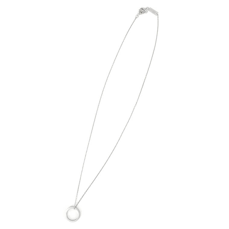 Maison Margiela レディース メンズ ネックレス LOGO RING NECKLACE SM1UU0035 SV0158 シルバー 951