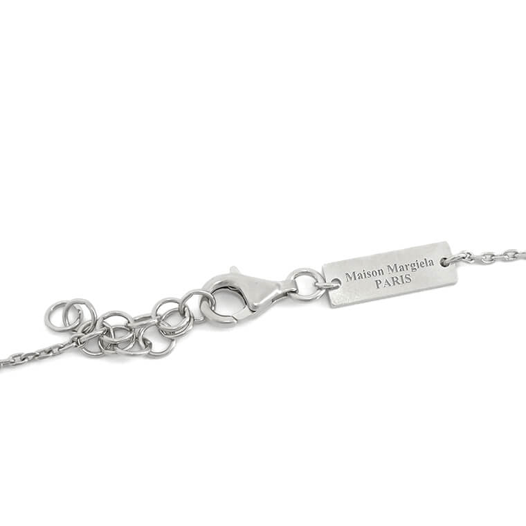 Maison Margiela レディース メンズ ネックレス LOGO RING NECKLACE SM1UU0035 SV0158 シルバー 951