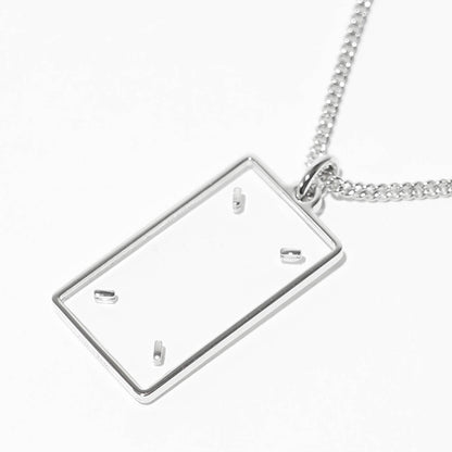 Maison Margiela レディース メンズ ネックレス FOUR STITCHES NECKLACE SM2UU0028 P9224 シルバー 752