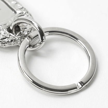 MM6 Maison Margiela レディース メンズ キーリング SILVER FOIL KEYRING SM6UA0020 P6622 PALLADIO BURATTATO シルバー 956